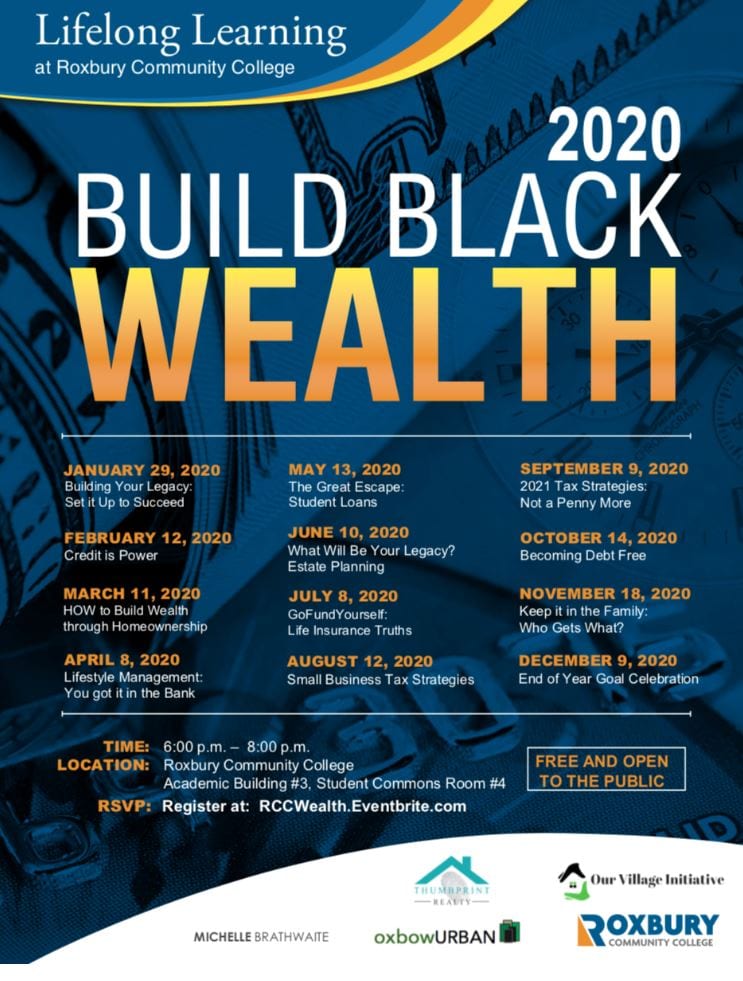2020 Build Black Wealth: FREE Monthly Series 2020 Build Black Wealth: FREE Monthly Series
