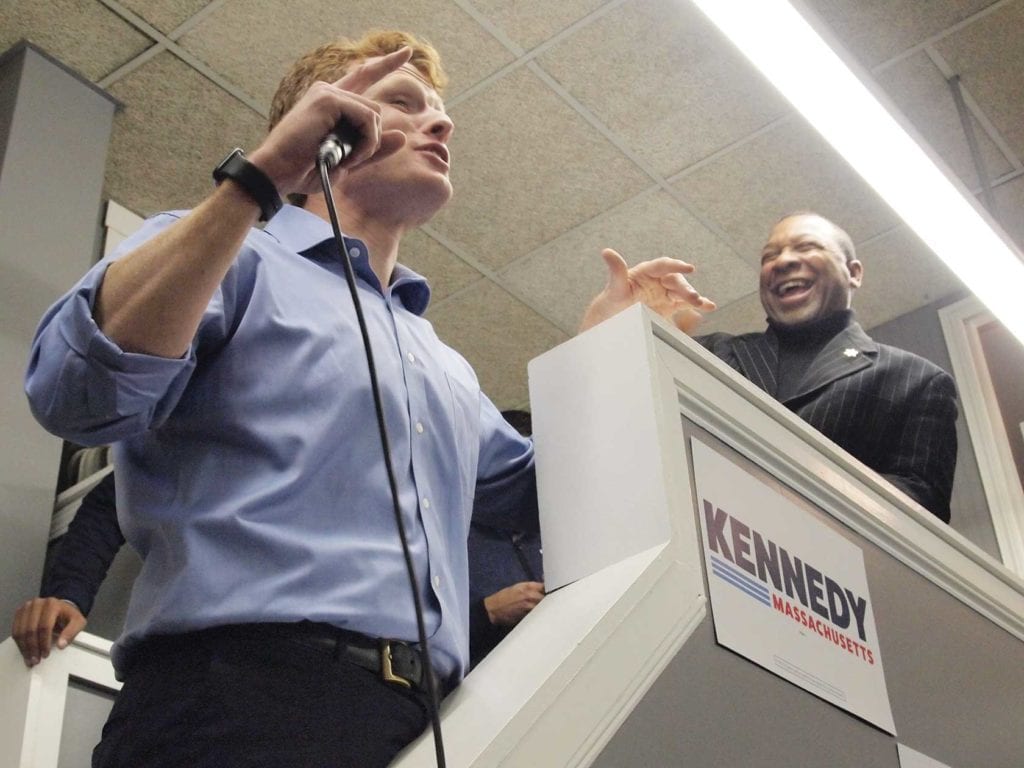 U.S. Rep. Joseph Kennedy opens campaign office in Roxbury U.S. Rep. Joseph Kennedy opens campaign office in Roxbury
