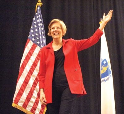 Warren promises to actually drain the swamp
