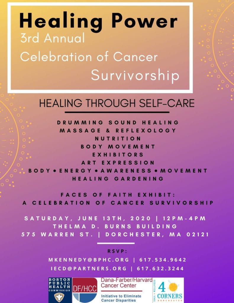 Healing Power: 3rd Annual Celebration of Cancer Survivorship Healing Power: 3rd Annual Celebration of Cancer Survivorship
