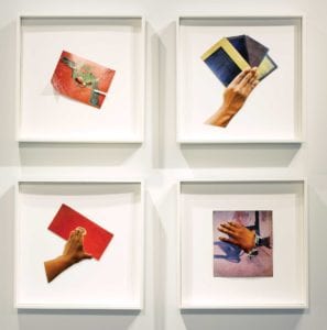 “Race Cards 1-6” by Helina Metaferia. PHOTO: CELINA COLBY