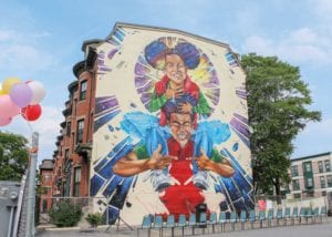 “Breathe Life 3” by ProBlak at 808 Tremont Street. PHOTO: CELINA COLBY