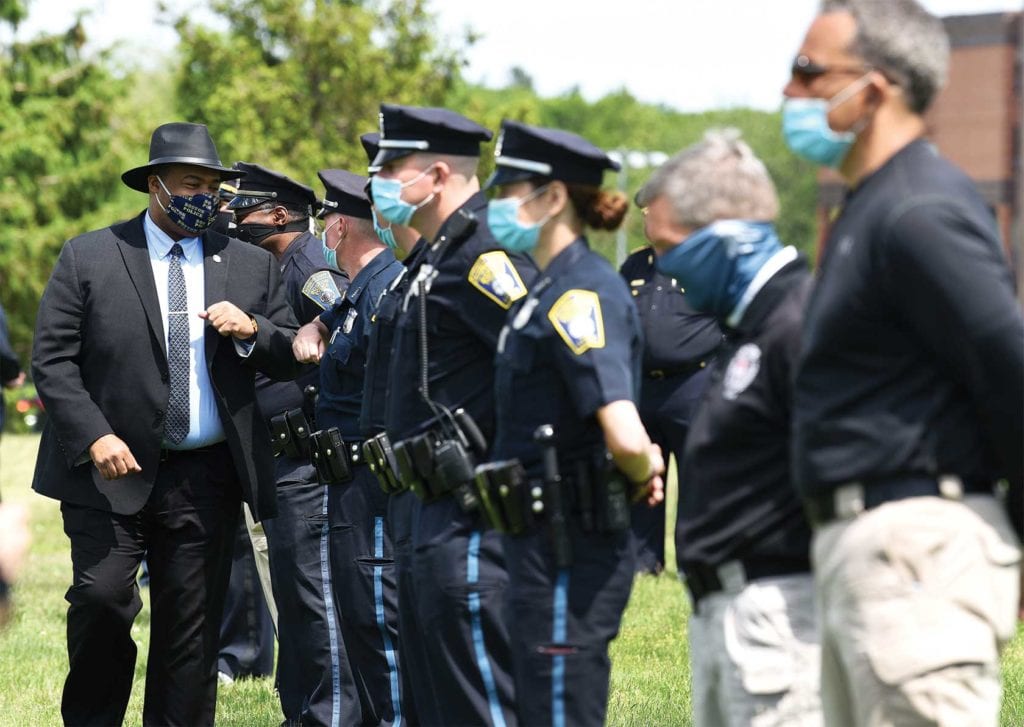 Black officers seek change in promotion test