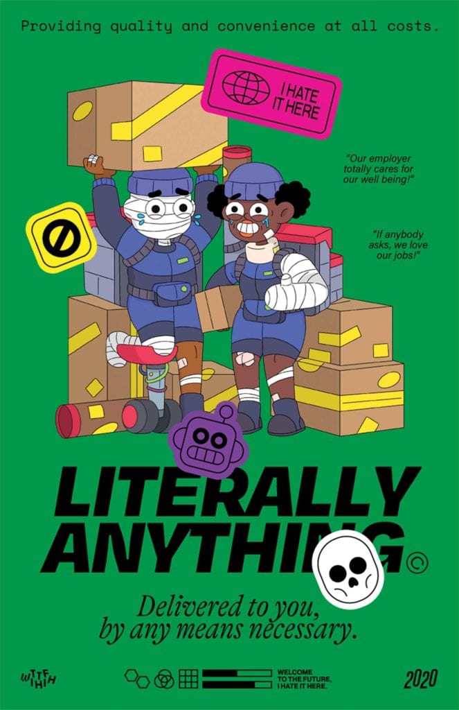 Mike Hinson’s poster art satirizes contemporary culture Mike Hinson’s poster art satirizes contemporary culture