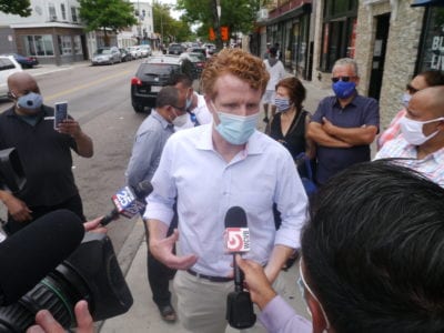 Kennedy, Markey press for votes on eve of mail-in balloting