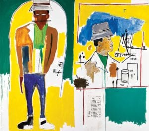 “Ero” by Jean- Michel Basquiat, Private Collection, © Estate of Jean-Michel Basquiat. Licensed by Artestar, New York. COURTESY, MUSEUM OF FINE ARTS, BOSTON