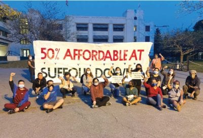 Activists seek affordability at Suffolk Downs