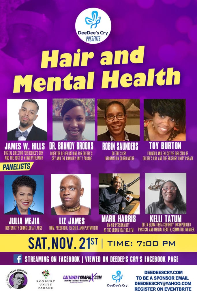 DeeDee’s Cry Presents Hair and Mental Health