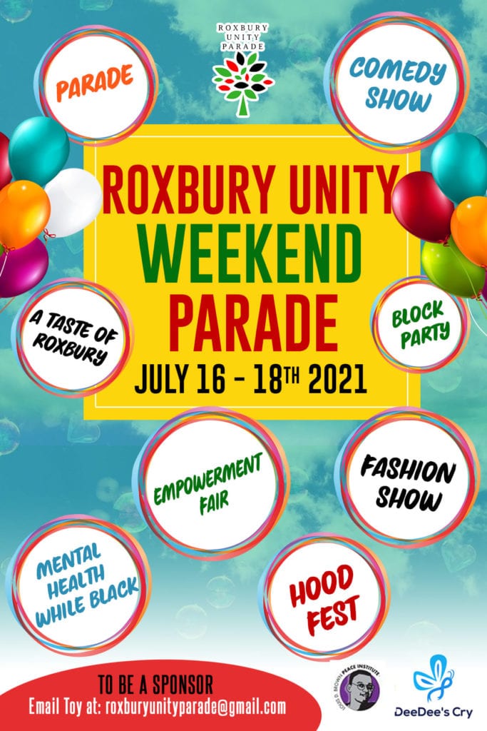 Roxbury Unity Parade Weekend Roxbury Unity Parade Weekend