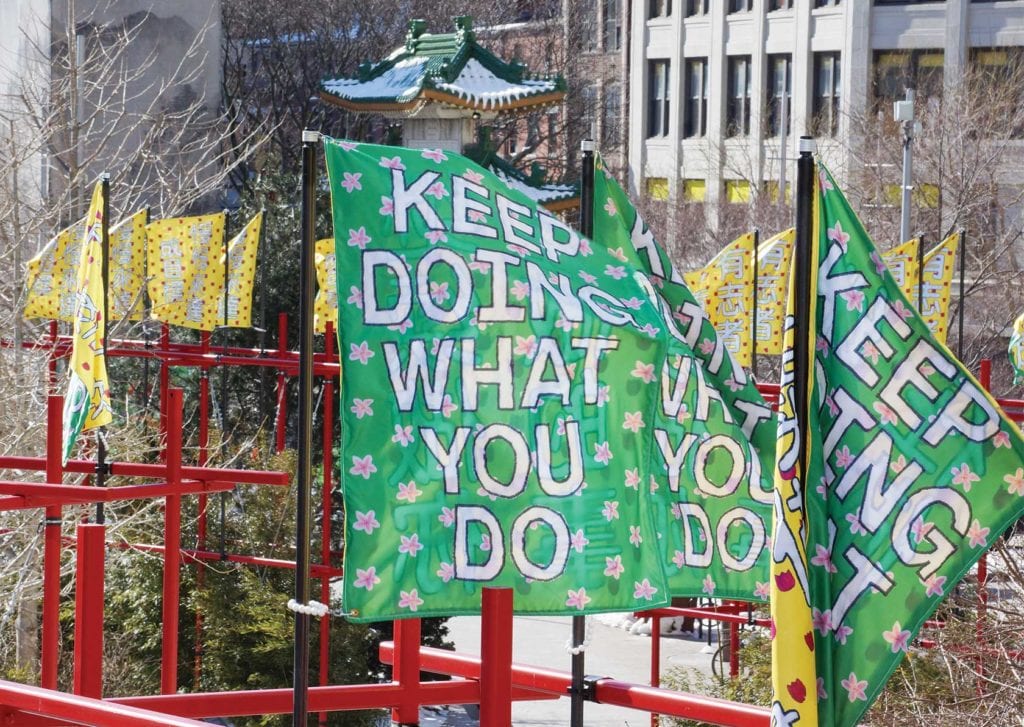 Chinatown art installation celebrates Year of the Ox Chinatown art installation celebrates Year of the Ox