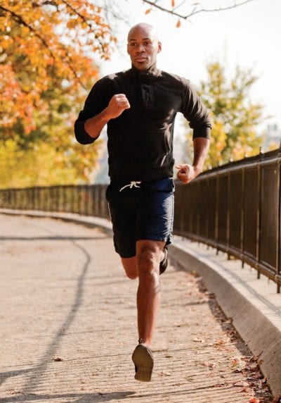 Stepping out against prostate cancer