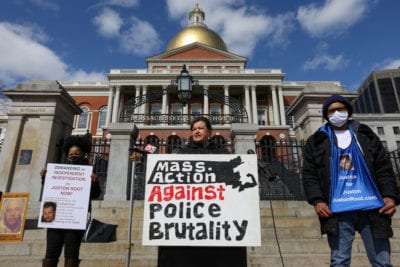 Families call for justice for police shooting victims