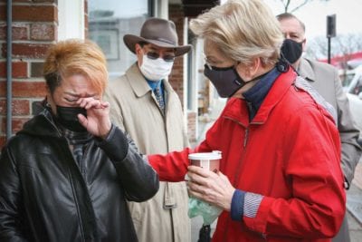 Senator Warren confronts anti-Asian bias