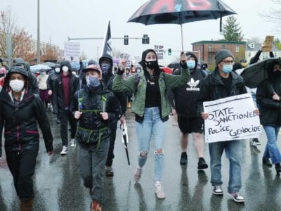 Police reform activists celebrate Chauvin verdict