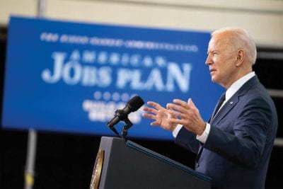 Biden pledges pandemic relief