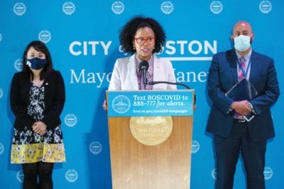 Baker and Janey lift mask mandates, business restrictions on May 29