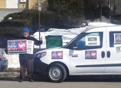 Rideshare drivers seek power to unionize