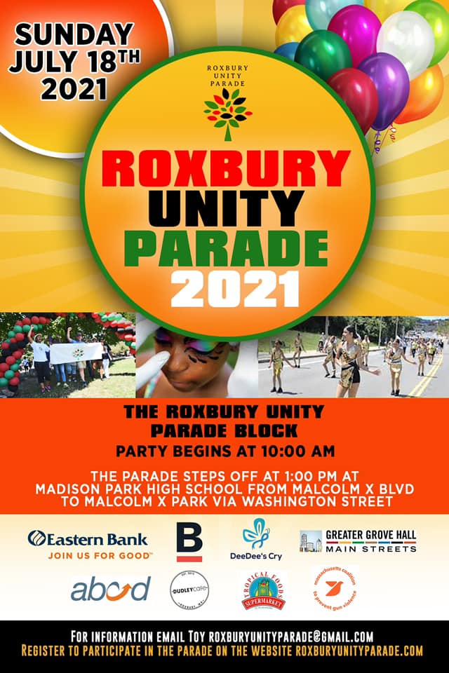 Roxbury Unity Parade 2021 Roxbury Unity Parade 2021