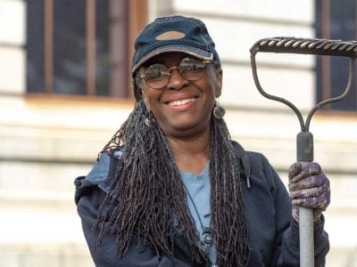Local artists transform MFA entrance with 'Garden for Boston'