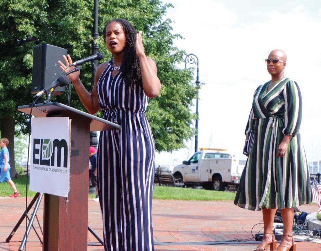 Edwards, Pressley make push for clean jobs