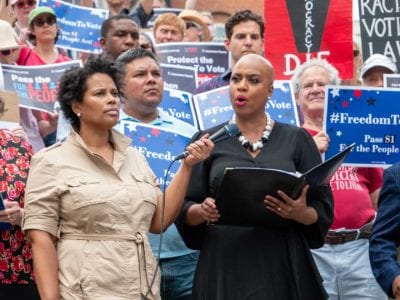 Advocates back anti-voter suppression bill