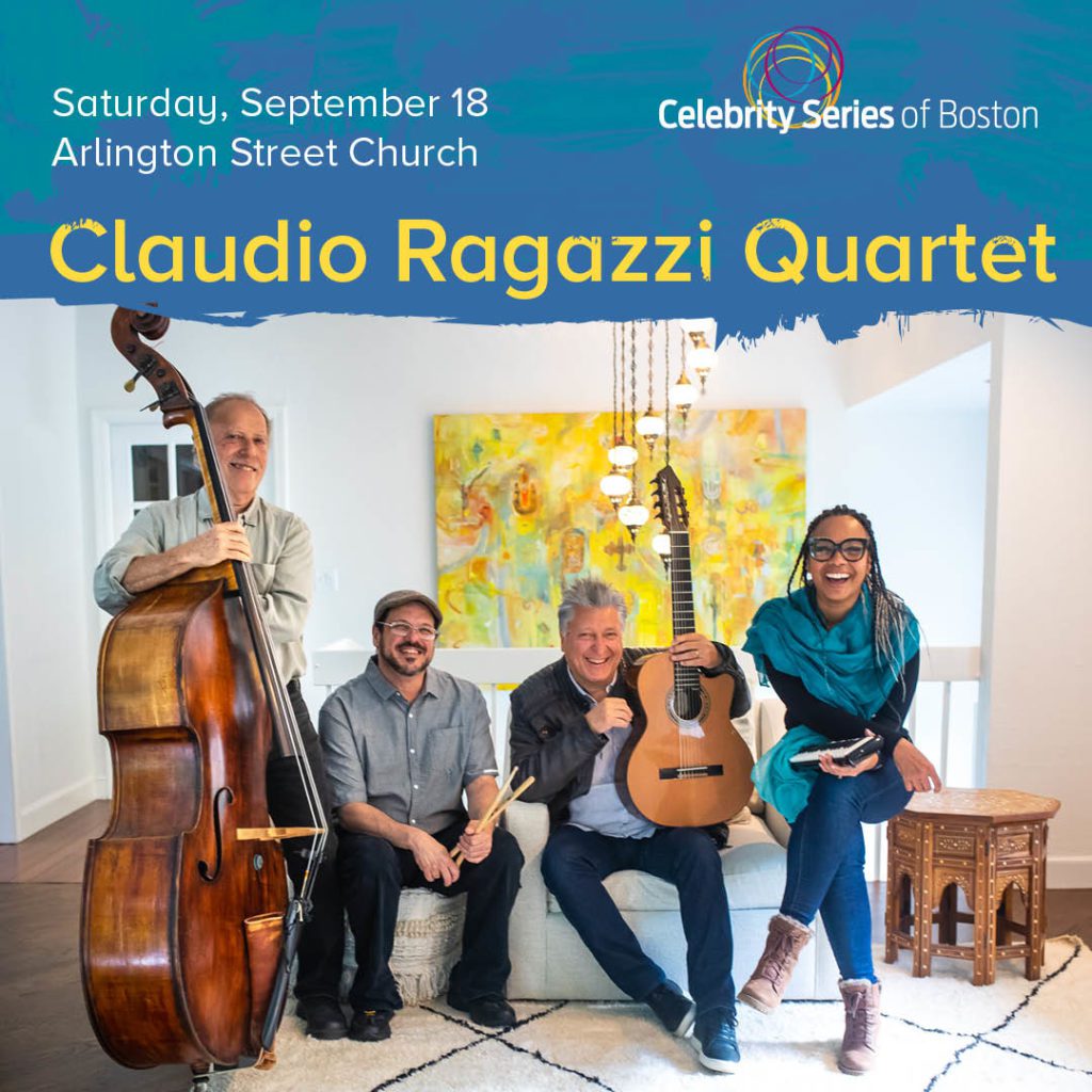 Celebrity Series presents Claudio Ragazzi Quartet: “Tributes and Tangos” Celebrity Series presents Claudio Ragazzi Quartet: “Tributes and Tangos”