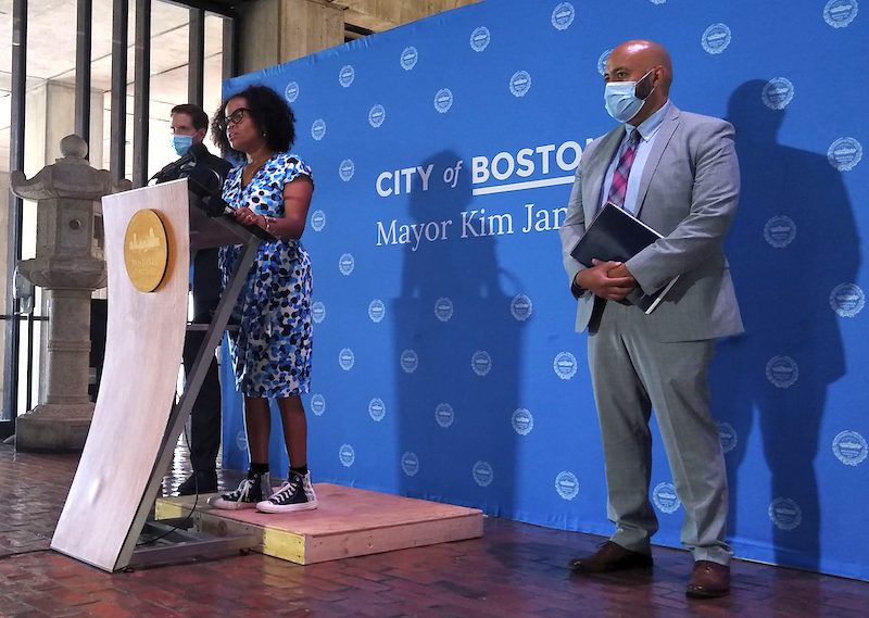 Janey announces vaccine mandate for city workers Janey announces vaccine mandate for city workers