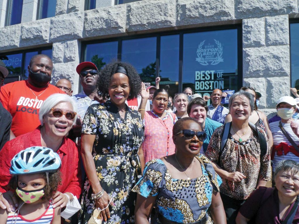 Multi-racial coalition throws weight behind Janey Multi-racial coalition throws weight behind Janey