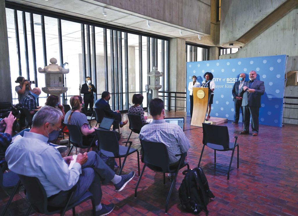 Janey discusses police reforms, COVID Janey discusses police reforms, COVID