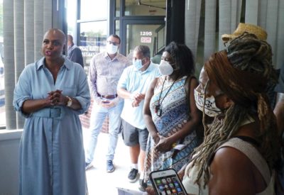 Pressley opens Hyde Park district office