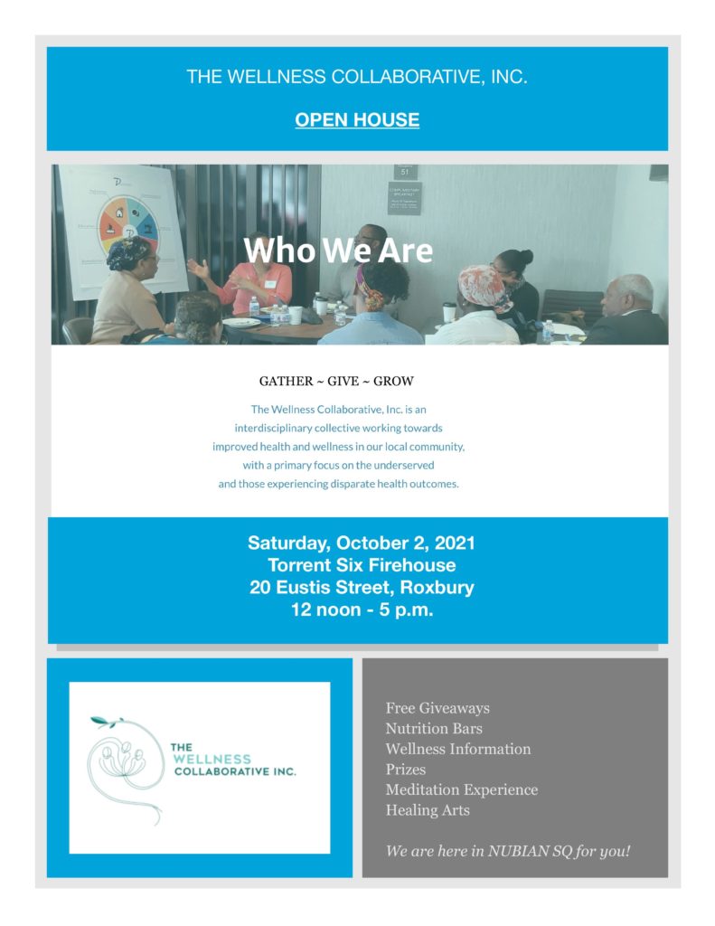 Wellness Collaborative, Inc – OPEN HOUSE Wellness Collaborative, Inc – OPEN HOUSE