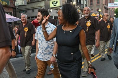 Voters split on mayoral candidates