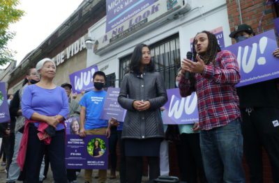 Activist groups endorse Wu