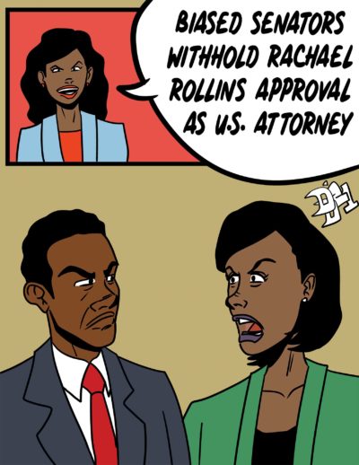 Rollins would bring justice to the federal courts