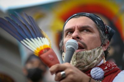 Hundreds mark Indigenous Peoples Day