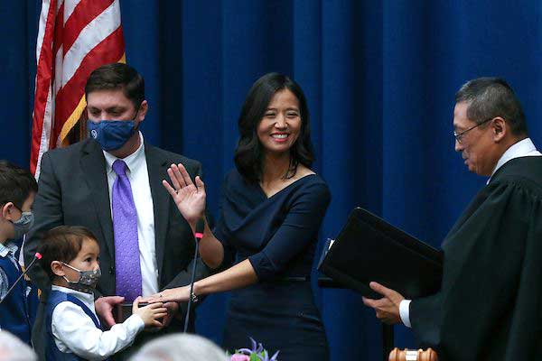 Wu is sworn in Wu is sworn in