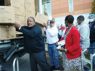 Entrepreneur donates 2 million masks in Roxbury