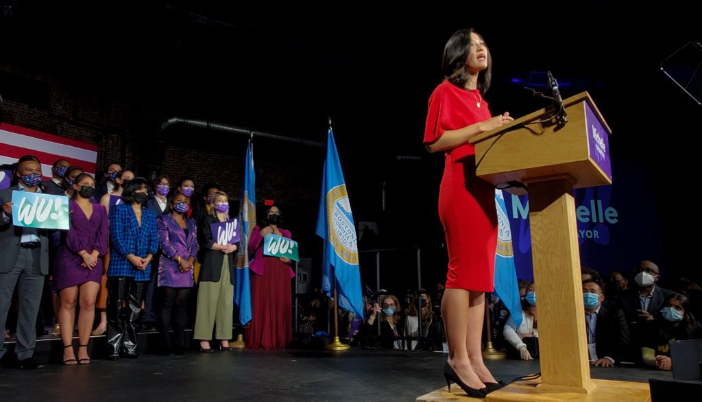 Michelle Wu makes history Michelle Wu makes history