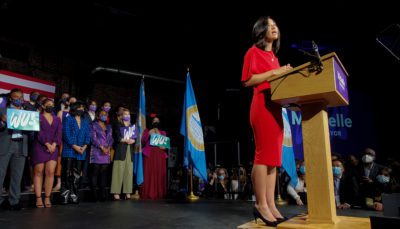 Michelle Wu makes history