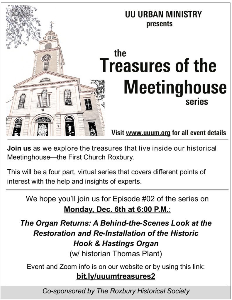 Treasures of the Meetinghouse Treasures of the Meetinghouse
