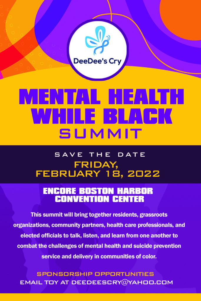 DeeDee’s Cry Mental Health While Black Summit DeeDee’s Cry Mental Health While Black Summit