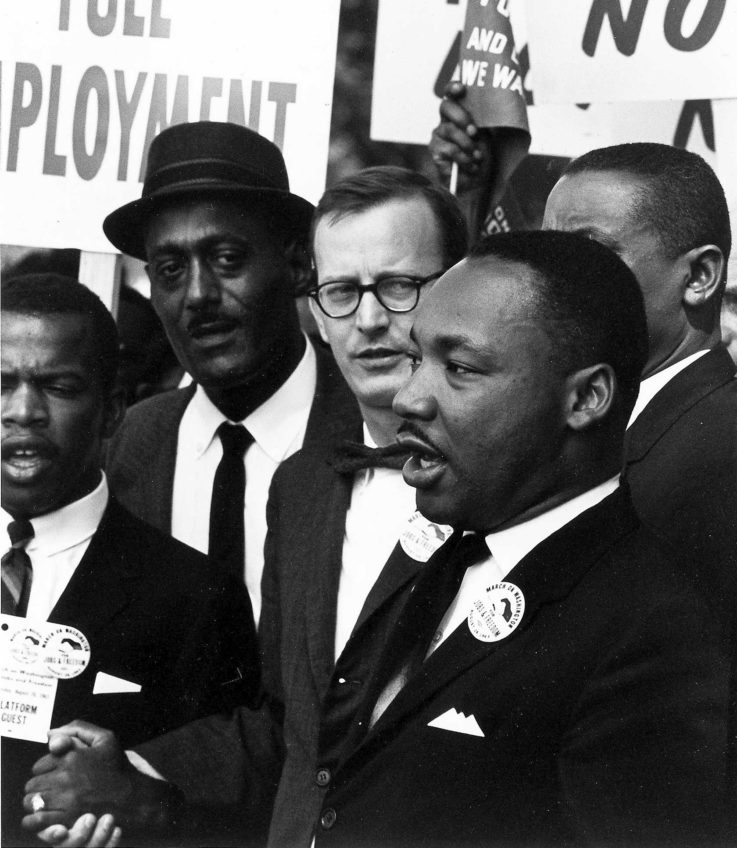 Martin Luther King, Jr.— resistance through love and nonviolence