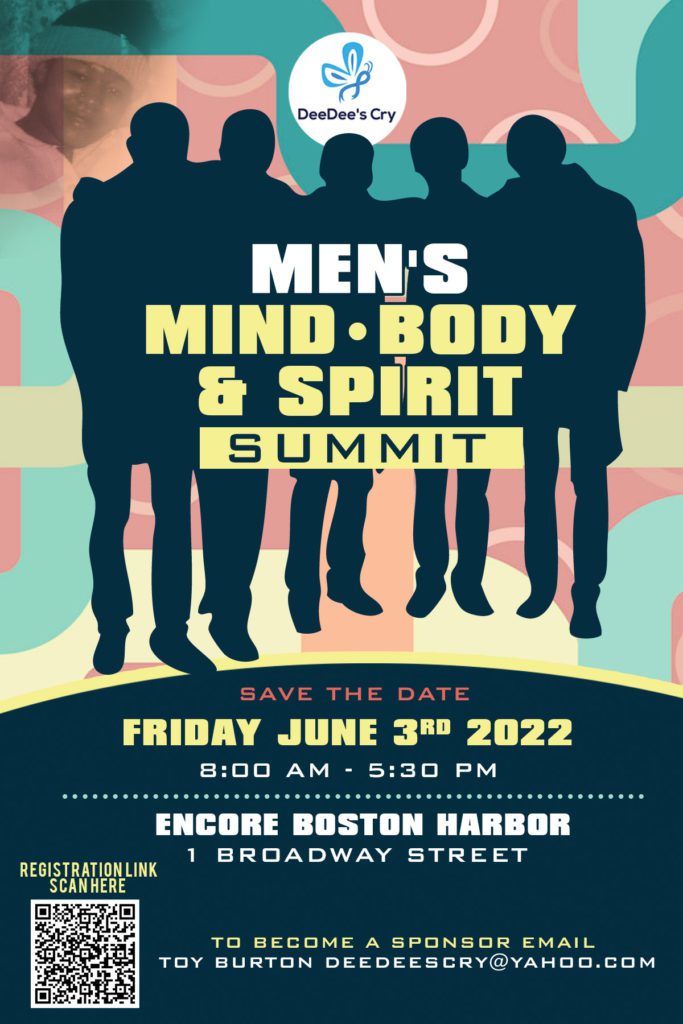 DeeDee’s Cry Men’s Mind, Body, and Spirit Summit DeeDee’s Cry Men’s Mind, Body, and Spirit Summit