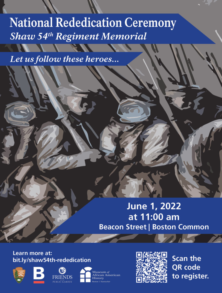 National Rededication Ceremony – Shaw 54th Regiment Memorial