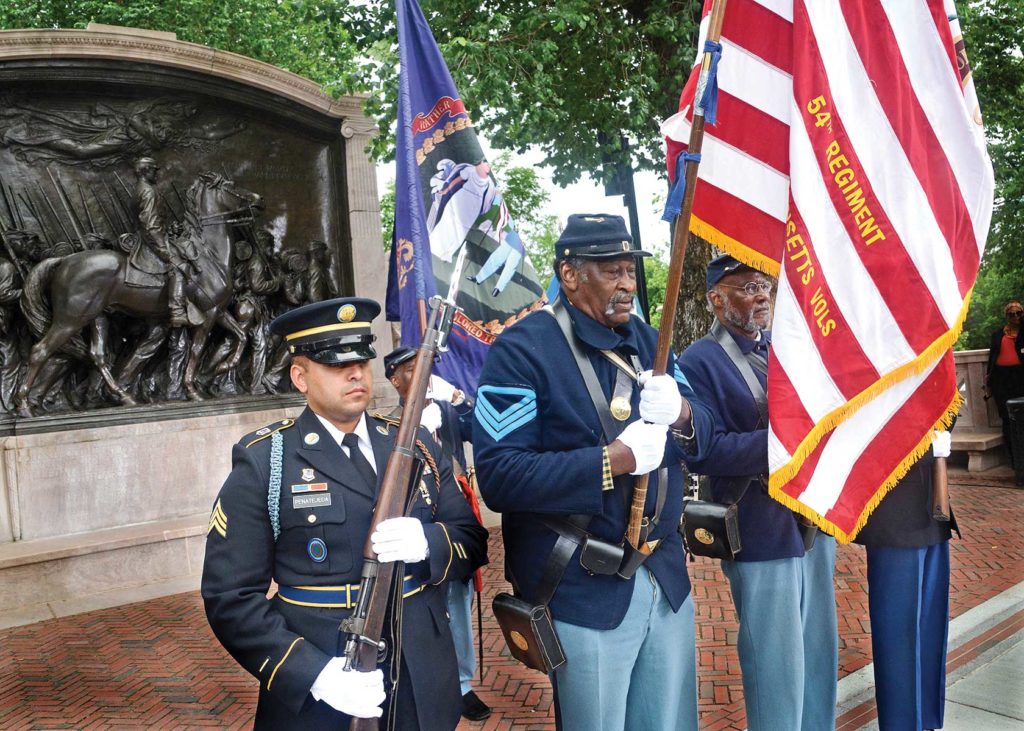 Mass. 54th Regiment monument rededicated