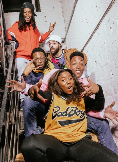 Four actors and a DJ take on The Bard in 'The Bomb-itty of Errors'