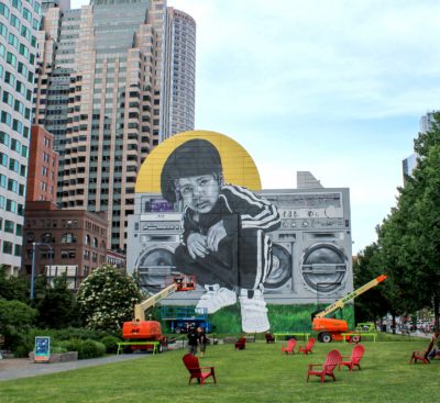 ProBlak debuts Greenway mural ‘Breathe Life Together’