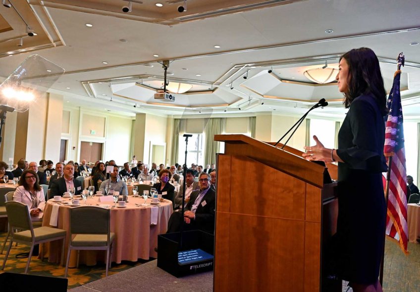 Wu pushes reform vision at Boston think tank