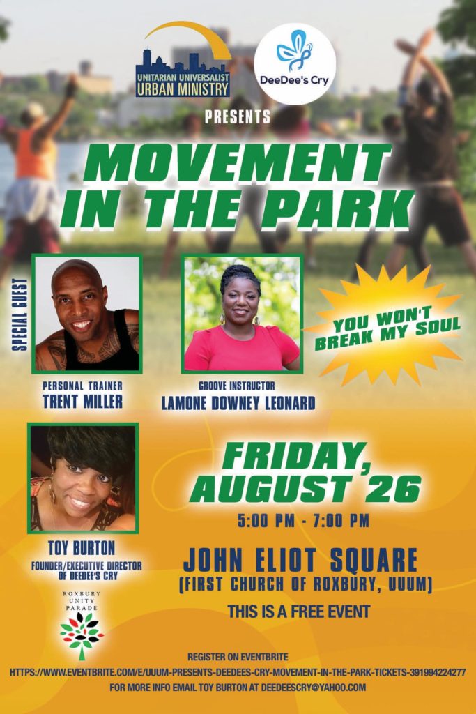 DeeDee's Cry Presents Movement in the Park