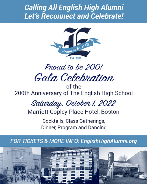 English High School 200th Anniversary Gala English High School 200th Anniversary Gala